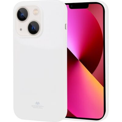 Zadní kryt Mercury Jelly Case na mobil iPhone 14 bílý Zadní kryt Mercury Jelly Case na mobil iPhone 14 bílý