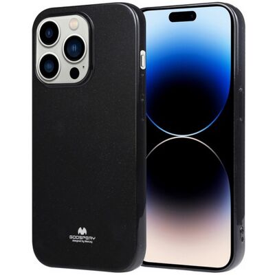 Zadní kryt Mercury Jelly Case na mobil iPhone 14 Pro Max černý Zadní kryt Mercury Jelly Case na mobil iPhone 14 Pro Max černý