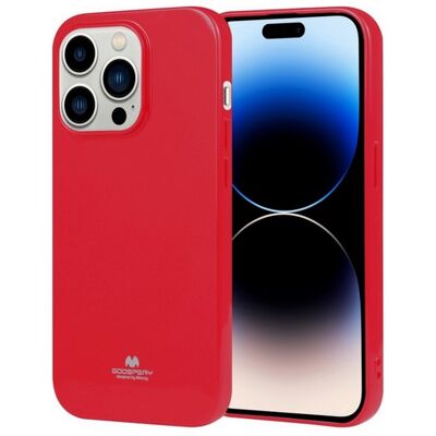 Zadní kryt Mercury Jelly Case na mobil iPhone 14 Pro Max červený Zadní kryt Mercury Jelly Case na mobil iPhone 14 Pro Max červený