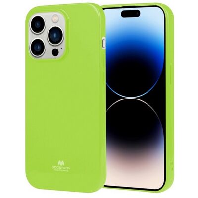 Zadní kryt Mercury Jelly Case na mobil iPhone 14 Pro Max limetkový Zadní kryt Mercury Jelly Case na mobil iPhone 14 Pro Max limetkový