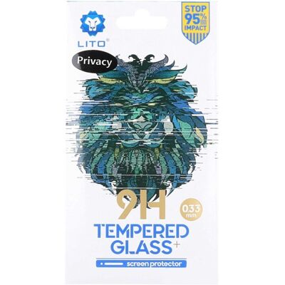 Tvrzené sklo LITO Privacy na mobil iPhone 14 Tvrzené sklo LITO Privacy na mobil iPhone 14