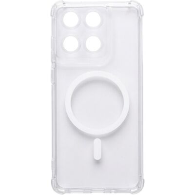 Odolný zadní kryt TopQ Magsafe na mobil Motorola Edge 60 Fusion průhledný Odolný zadní kryt TopQ Magsafe na mobil Motorola Edge 60 Fusion průhledný