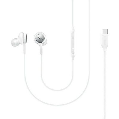 Originální sluchátka Samsung EO-IC100BWE s USB-C (Type-C) konektorem bílá Originální sluchátka Samsung EO-IC100BWE s USB-C (Type-C) konektorem bílá