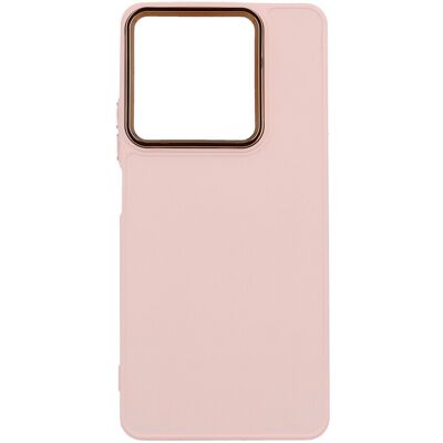 Zadní kryt TopQ Frame na mobil Xiaomi Redmi Note 14 růžový Zadní kryt TopQ Frame na mobil Xiaomi Redmi Note 14 růžový