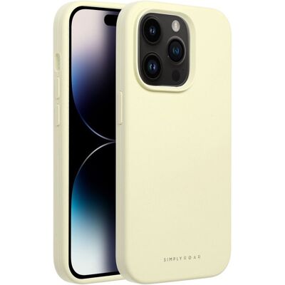 Zadní kryt Roar Cloud na mobil iPhone 16 Pro světle žlutý Zadní kryt Roar Cloud na mobil iPhone 16 Pro světle žlutý