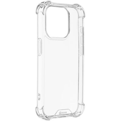 Zadní pevný kryt Roar Armor HD Clear na mobil iPhone 15 Pro průhledný Zadní pevný kryt Roar Armor HD Clear na mobil iPhone 15 Pro průhledný