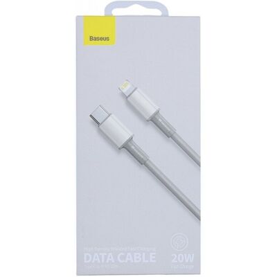 Datový kabel Baseus High Density Lightning bílo-šedý Datový kabel Baseus High Density Lightning bílo-šedý