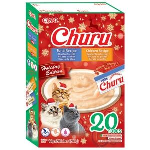 Vánoční edice Churu Snack Box - Pochoutky pro zvířata Vánoční edice Churu Snack Box - Pochoutky pro zvířata