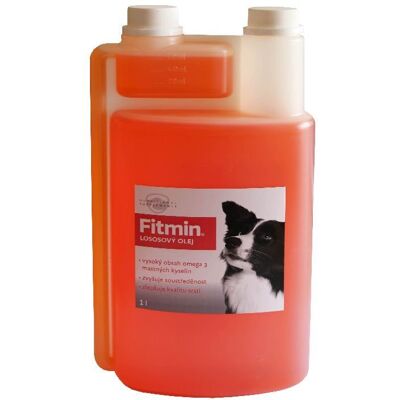 FITMIN Dog lososový olej1 l FITMIN Dog lososový olej1 l
