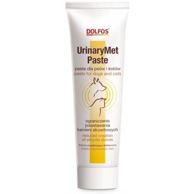 DOLFOS UrinaryMet Paste 100g - pro psy a kočky DOLFOS UrinaryMet Paste 100g - pro psy a kočky