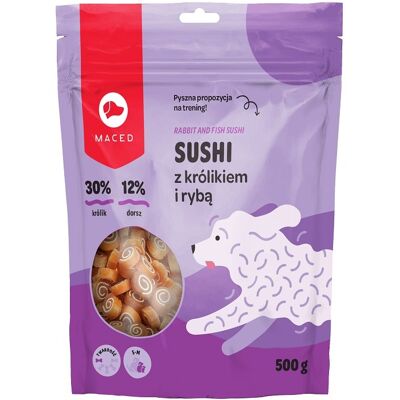 MACED Sushi králík s rybou 500 g MACED Sushi králík s rybou 500 g