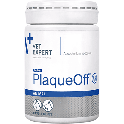 VetExpert Plaque Off - Podpora zdraví ústní dutiny u psů a koček - 20 g VetExpert Plaque Off - Podpora zdraví ústní dutiny u psů a koček - 20 g
