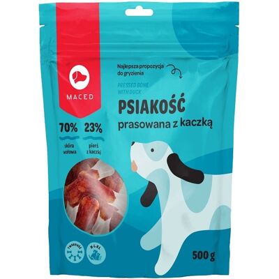 MACED Lisovaná kost bílá s kachnou 500 g MACED Lisovaná kost bílá s kachnou 500 g
