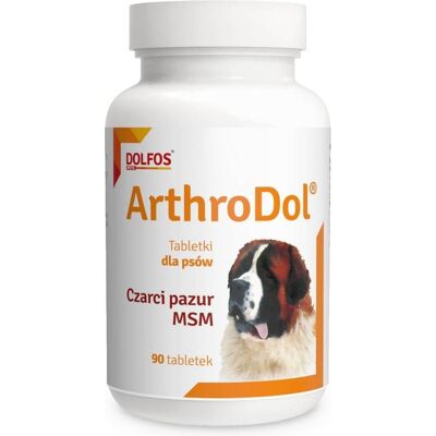 DOLFOS ArthroDol 90 tablet s MSM na klouby pro psy DOLFOS ArthroDol 90 tablet s MSM na klouby pro psy