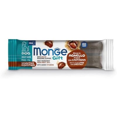 Zubní pamlsky Monge Značka Agnello Castagne - Pamlsky pro psy Zubní pamlsky Monge Značka Agnello Castagne - Pamlsky pro psy