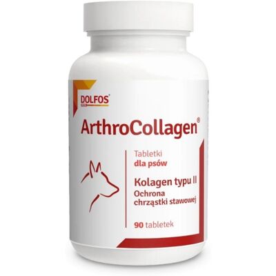 DOLFOS ArthroCollagen, přípravek pro správnou funkci kloubů pro psy, tablety, 90 ks. DOLFOS ArthroCollagen, přípravek pro správnou funkci kloubů pro psy, tablety, 90 ks.