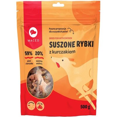 MACED Sušená ryba s kuřecím masem 500 g MACED Sušená ryba s kuřecím masem 500 g