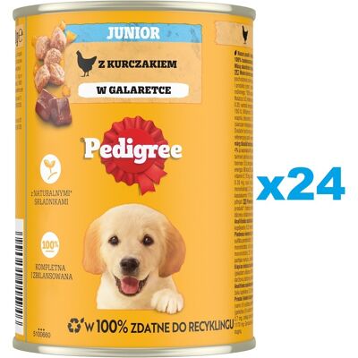 Pedigree Junior 24x400g - Krmivo pro psy Pedigree Junior 24x400g - Krmivo pro psy