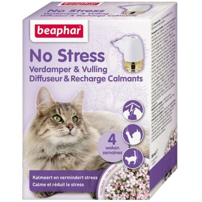 Beaphar No Stress Difuzor + Náhradní náplň pro kočky 30 ml behaviorální aromatizér Beaphar No Stress Difuzor + Náhradní náplň pro kočky 30 ml behaviorální aromatizér