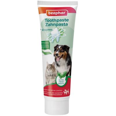 Beaphar Toothpaste Mint and Parsley 100 g zubní pasta s příchutí máty a petrželky pro psy a kočky Beaphar Toothpaste Mint and Parsley 100 g zubní pasta s příchutí máty a petrželky pro psy a kočky