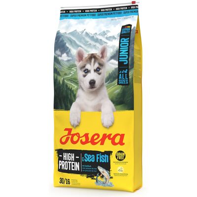 JOSERA High Protein Junior Sea Fish 12,5kg vysoce bílkovinné krmivo pro štěňata JOSERA High Protein Junior Sea Fish 12,5kg vysoce bílkovinné krmivo pro štěňata