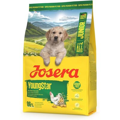 JOSERA YoungStar 3kg bezobilná krmiva pro štěňata JOSERA YoungStar 3kg bezobilná krmiva pro štěňata
