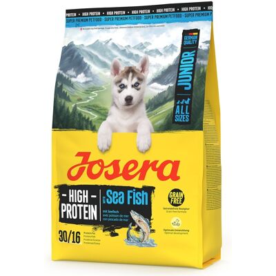 JOSERA High Protein Junior Sea Fish 3kg vysoce proteinové krmivo pro štěňata JOSERA High Protein Junior Sea Fish 3kg vysoce proteinové krmivo pro štěňata