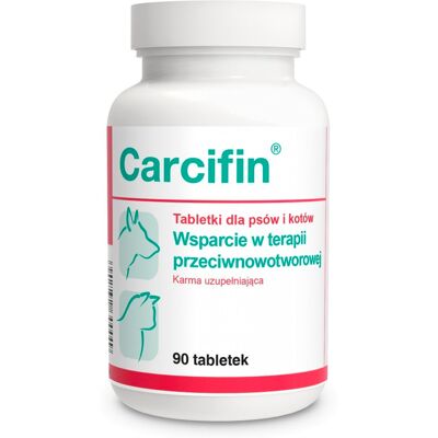 DOLFOS Carcifin 90 tabl. podpora v terapii proti rakovině tablety pro psy a kočky DOLFOS Carcifin 90 tabl. podpora v terapii proti rakovině tablety pro psy a kočky