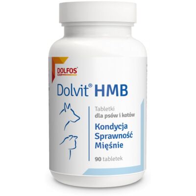 DOLFOS Dolvit HMB 90 tbl. Přípravek podporující svaly pro psy a kočky DOLFOS Dolvit HMB 90 tbl. Přípravek podporující svaly pro psy a kočky