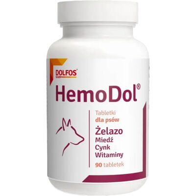 DOLFOS Dolvit Hemodol 90 tabl. vitamíny a minerály pro psy DOLFOS Dolvit Hemodol 90 tabl. vitamíny a minerály pro psy