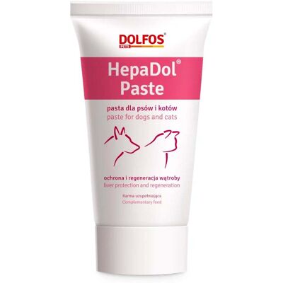 DOLFOS HepaDol Paste 50g pasta na regeneraci jater pro psy a kočky DOLFOS HepaDol Paste 50g pasta na regeneraci jater pro psy a kočky