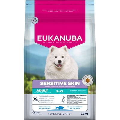 EUKANUBA Special Care Adult Sensitive Skin 2,3 kg krmivo pro dospělé psy s citlivou pokožkou EUKANUBA Special Care Adult Sensitive Skin 2,3 kg krmivo pro dospělé psy s citlivou pokožkou