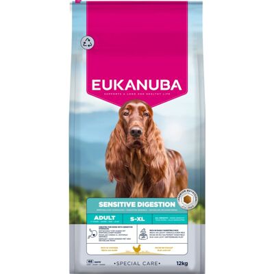 EUKANUBA Special Care Adult Dogs with Sensitive Digestion 12 kg krmivo pro dospělé psy s citlivým zažíváním EUKANUBA Special Care Adult Dogs with Sensitive Digestion 12 kg krmivo pro dospělé psy s citlivým zažíváním