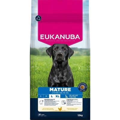 EUKANUBA Life Care Mature Large Chicken 12 kg čerstvé kuře granule pro starší psy velkých plemen EUKANUBA Life Care Mature Large Chicken 12 kg čerstvé kuře granule pro starší psy velkých plemen