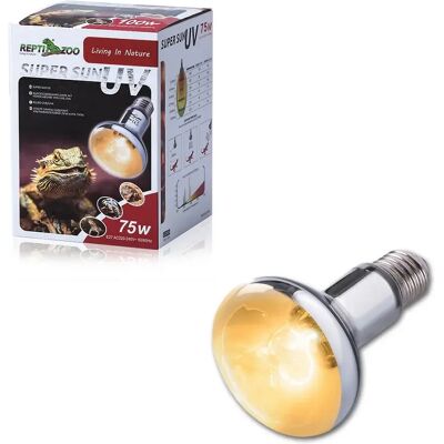 ReptiZoo Super Sun žárovka UVA/UVB, 75W ReptiZoo Super Sun žárovka UVA/UVB, 75W