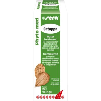 SERA Phyto Med Catappa 50 ml - Ošetření vody SERA Phyto Med Catappa 50 ml - Ošetření vody