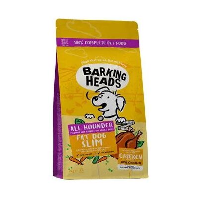 Barking Heads 2kg Hubená psí jídlo s kuřetem a rýží Barking Heads 2kg Hubená psí jídlo s kuřetem a rýží