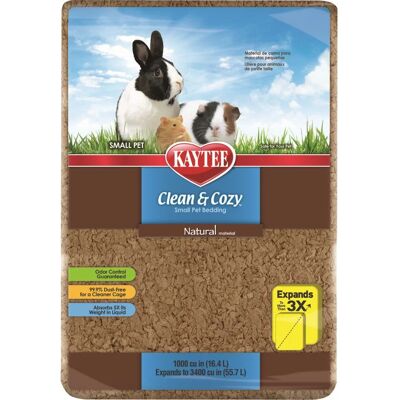 Kaytee Clean & Cozy Natural 49,2L - Živočišný podestýlka Kaytee Clean & Cozy Natural 49,2L - Živočišný podestýlka