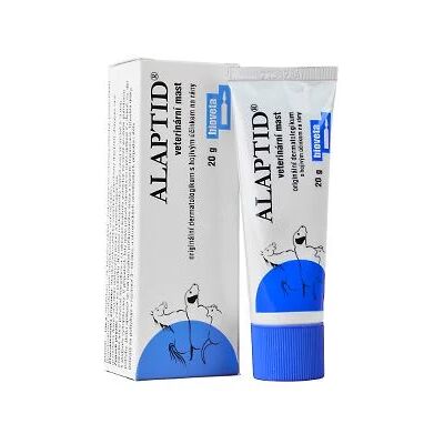 Bioveta Alaptid 20g Veterinární mastička - Léčba ran Bioveta Alaptid 20g Veterinární mastička - Léčba ran