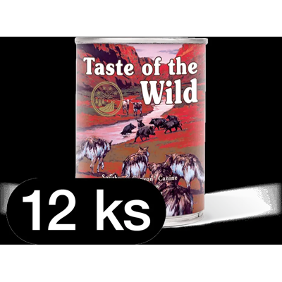 Taste of the Wild Jihozápadní kaňon Vlhké krmivo pro psy divoké prase a hovězí - 390g Taste of the Wild Jihozápadní kaňon Vlhké krmivo pro psy divoké prase a hovězí - 390g