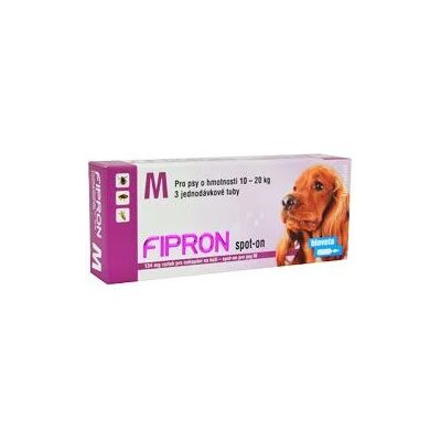 Fipron 134mg Spot-On Dog M sol 3x1,34ml Fipron 134mg Spot-On Dog M sol 3x1,34ml