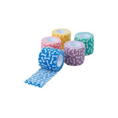 KRUUSE Obinadlo elast. Fun-Flex 5cmx4,5m, Bones mix 10ks KRUUSE Obinadlo elast. Fun-Flex 5cmx4,5m, Bones mix 10ks