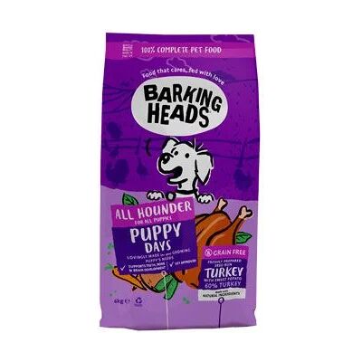 BARKING HEADS All Hounder Puppy Days Turkey 6kg BARKING HEADS All Hounder Puppy Days Turkey 6kg