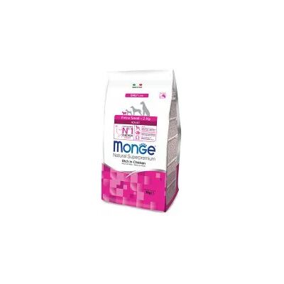 Monge Extra Small Adult - Kuře & Lososový Olej - Krmivo pro Psy Monge Extra Small Adult - Kuře & Lososový Olej - Krmivo pro Psy