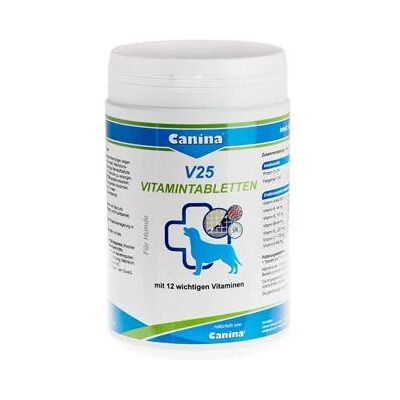 Canina V25 Vitamin Tabs 700g (210tbl.) Canina V25 Vitamin Tabs 700g (210tbl.)