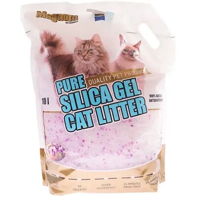 Magnum Silica gel cat litter Lavender 10l Magnum Silica gel cat litter Lavender 10l