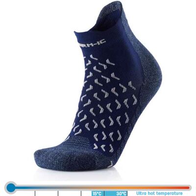 Therm-ic Outdoor UltraCool Ankle Blue/White 35-38 Therm-ic Outdoor UltraCool Ankle Blue/White 35-38
