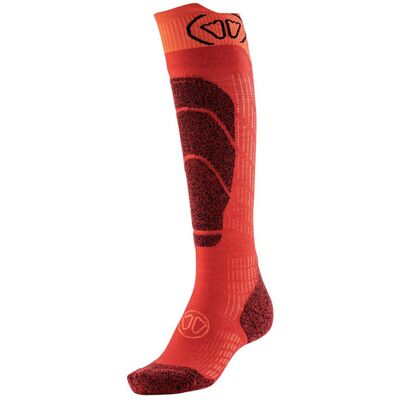 Sidas Ski Merino Junior Socks Red/Orange 35-38 Sidas Ski Merino Junior Socks Red/Orange 35-38