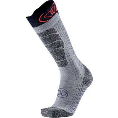 Sidas Ski Merinos Socks - Grey Black - žena Sidas Ski Merinos Socks - Grey Black - žena