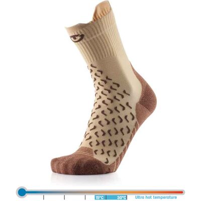 Therm-ic Outdoor UltraCool Crew Beige/Brown 39-41 Therm-ic Outdoor UltraCool Crew Beige/Brown 39-41